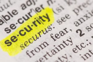 Security in the dictionary