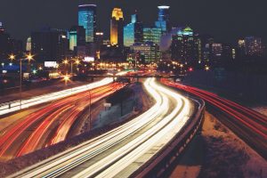 Time-lapse highway